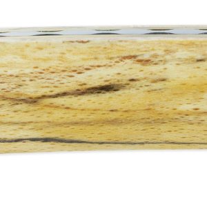 Couteau Laguiole en Aubrac Droit 1 Pièce 13 cm Bois d'Aubrac Plein Manche Lame Inox Brossé