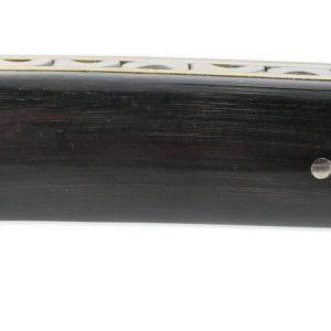 Couteau Laguiole en Aubrac Droit 1 Pièce 13 cm Buffle Plein Manche Lame Inox Brossé