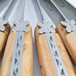 Couteaux de table Laguiole en Aubrac L'Aubracien Genévrier (Set de 6)
