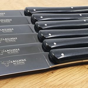 Laguiole en Aubrac Table knives Le Quotidien Paperstone Handles ( set de 6)