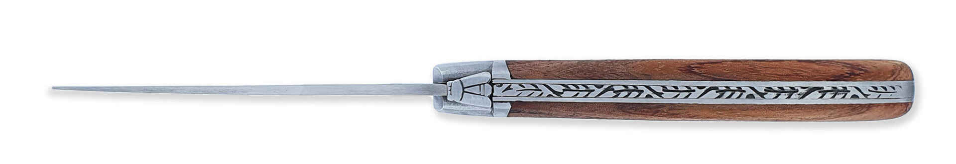 Couteau_Laguiole_Antan_Manche_en_Bubinga_1_Mitre_Inox_Brosse_1_Piece_12cm