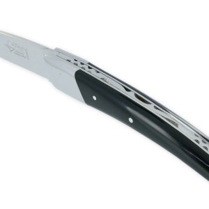 Couteau le Thiers Laguiole Arbalète Buffle 1 Mitre 12 cm Finition Brillante