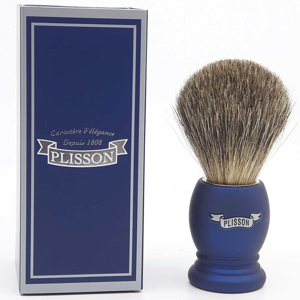 Shavingbrush PLISSON essential Access Dark Blue