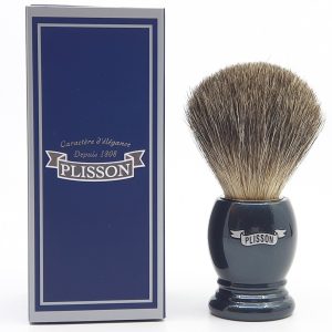 Shavingbrush PLISSON essential Access Pearl Gray