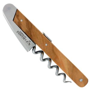 Sommelier Laguiole en Aubrac André et Michel Bras Olivewood