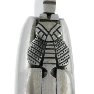Couteau Laguiole en Aubrac 1 Pièce 12 cm Genévrier 1 Mitre Inox Brossé Décoration Abeille