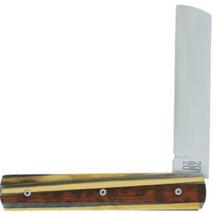 Le_2020_Couteau_Pliant_Plein_Manche_avec_Eclats_de_Bois_Mixtes_et_Resine_Grise_Pailletee_11cm_Ressort_Lisse_Personnalisable_Num1