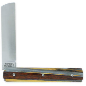 Le_2020_Couteau_Pliant_Plein_Manche_avec_Eclats_de_Bois_Mixtes_et_Resine_Grise_Pailletee_11cm_Ressort_Lisse_Personnalisable_Num1