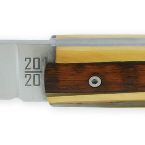 Le_2020_Couteau_Pliant_Plein_Manche_avec_Eclats_de_Bois_Mixtes_et_Resine_Grise_Pailletee_11cm_Ressort_Lisse_Personnalisable_Num1
