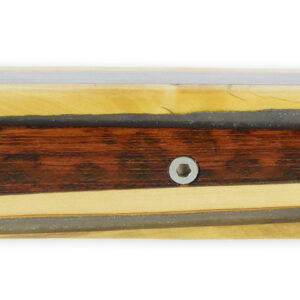 Le_2020_Couteau_Pliant_Plein_Manche_avec_Eclats_de_Bois_Mixtes_et_Resine_Grise_Pailletee_11cm_Ressort_Lisse_Personnalisable_Num1