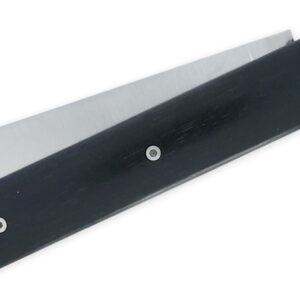 Le 20/20 Couteau Pliant Plein Manche Ebène 11cm Ressort Lisse Personnalisable Finition Brossée